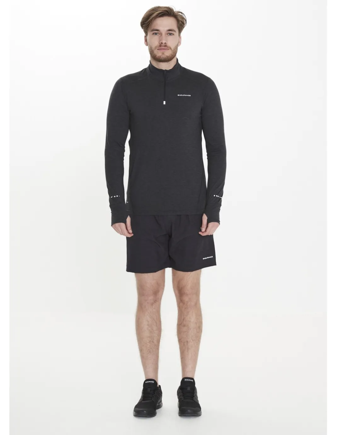 Bluza do biegania męska Endurance Tune Melange