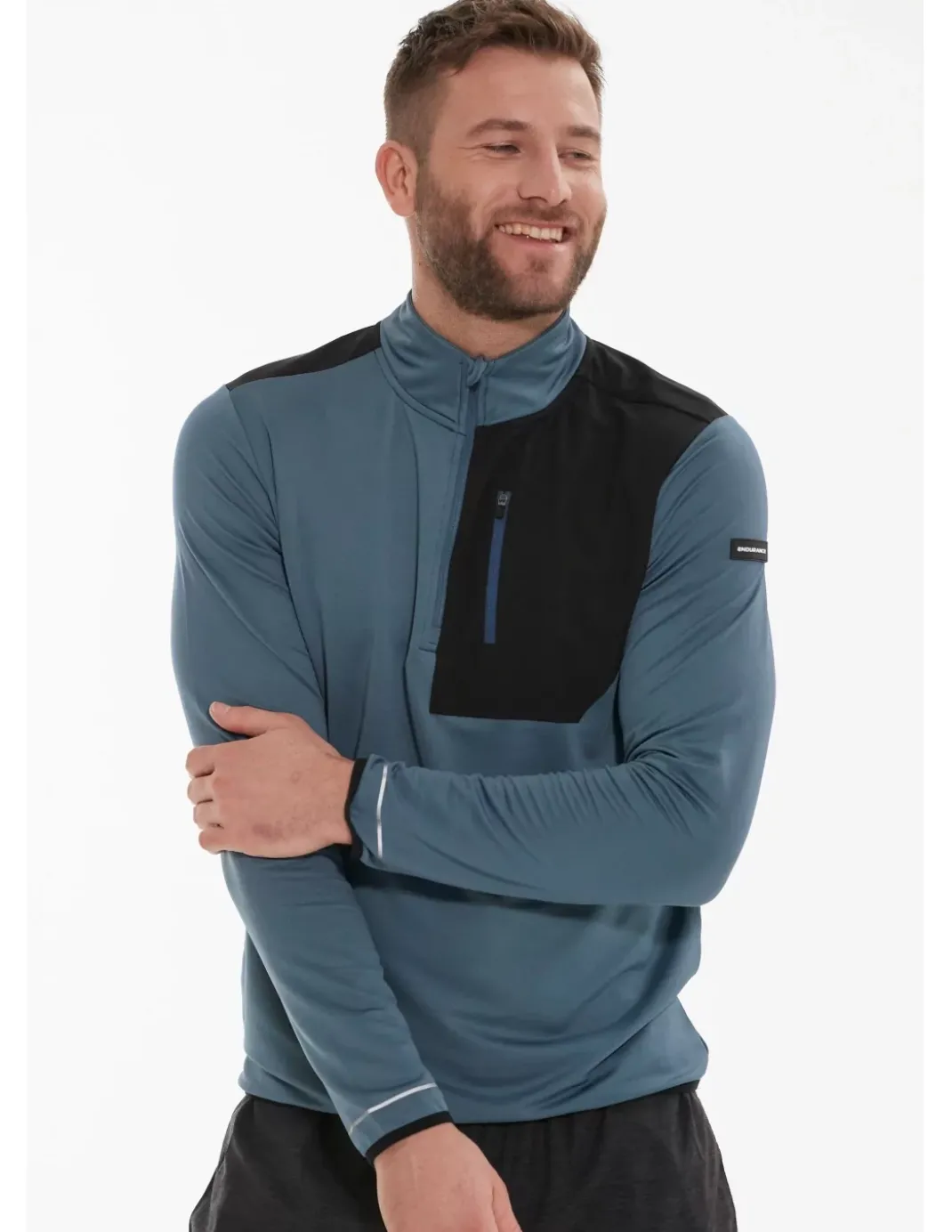 Bluza do biegania męska Endurance Breger