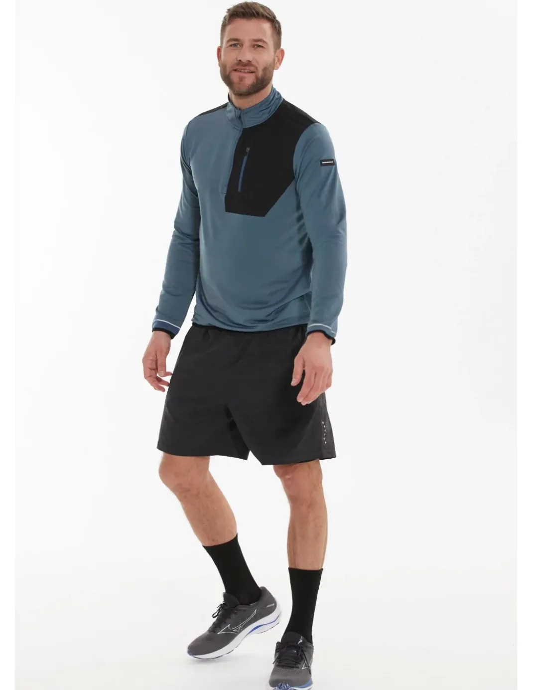 Bluza do biegania męska Endurance Breger