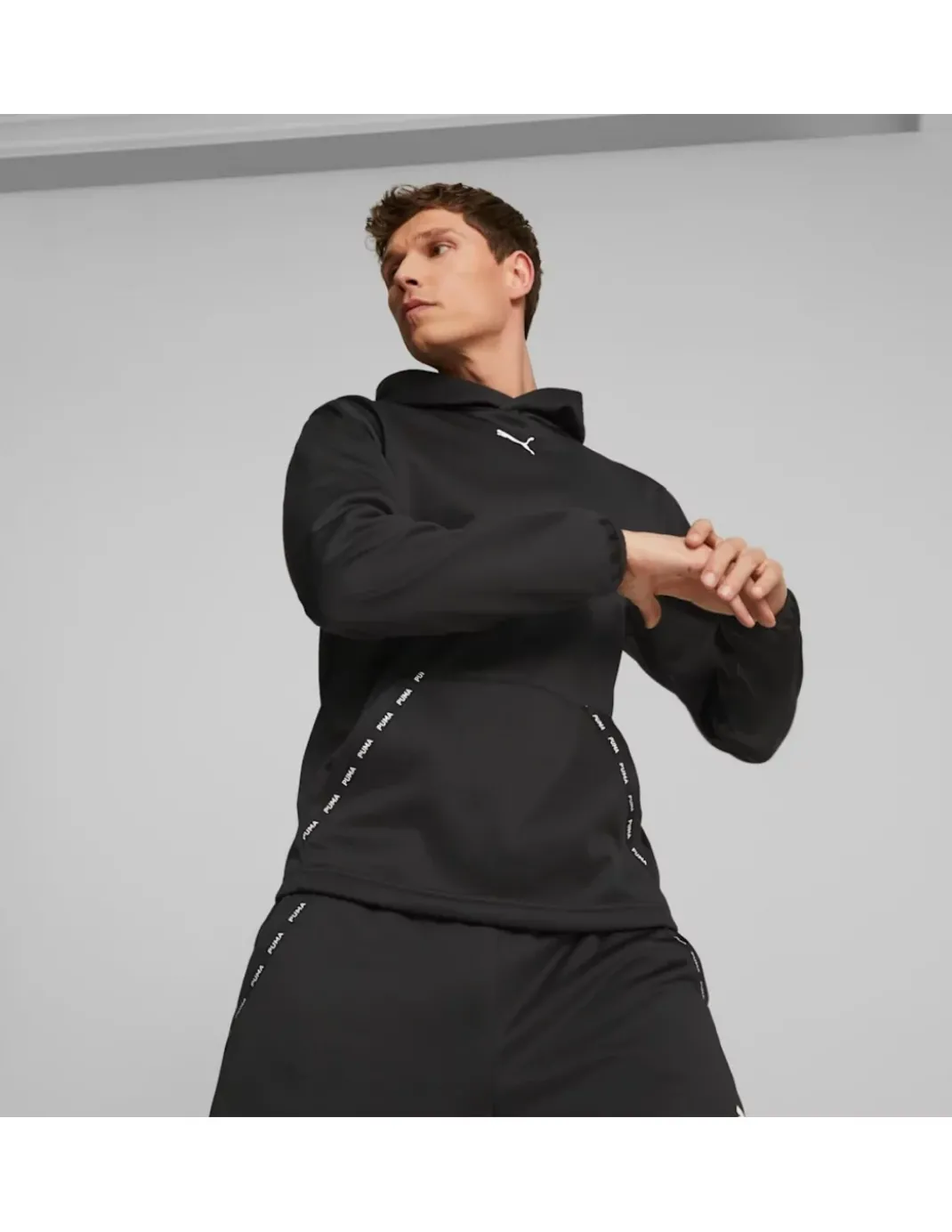 Bluza męska Puma Fit Taped Pwrfleece