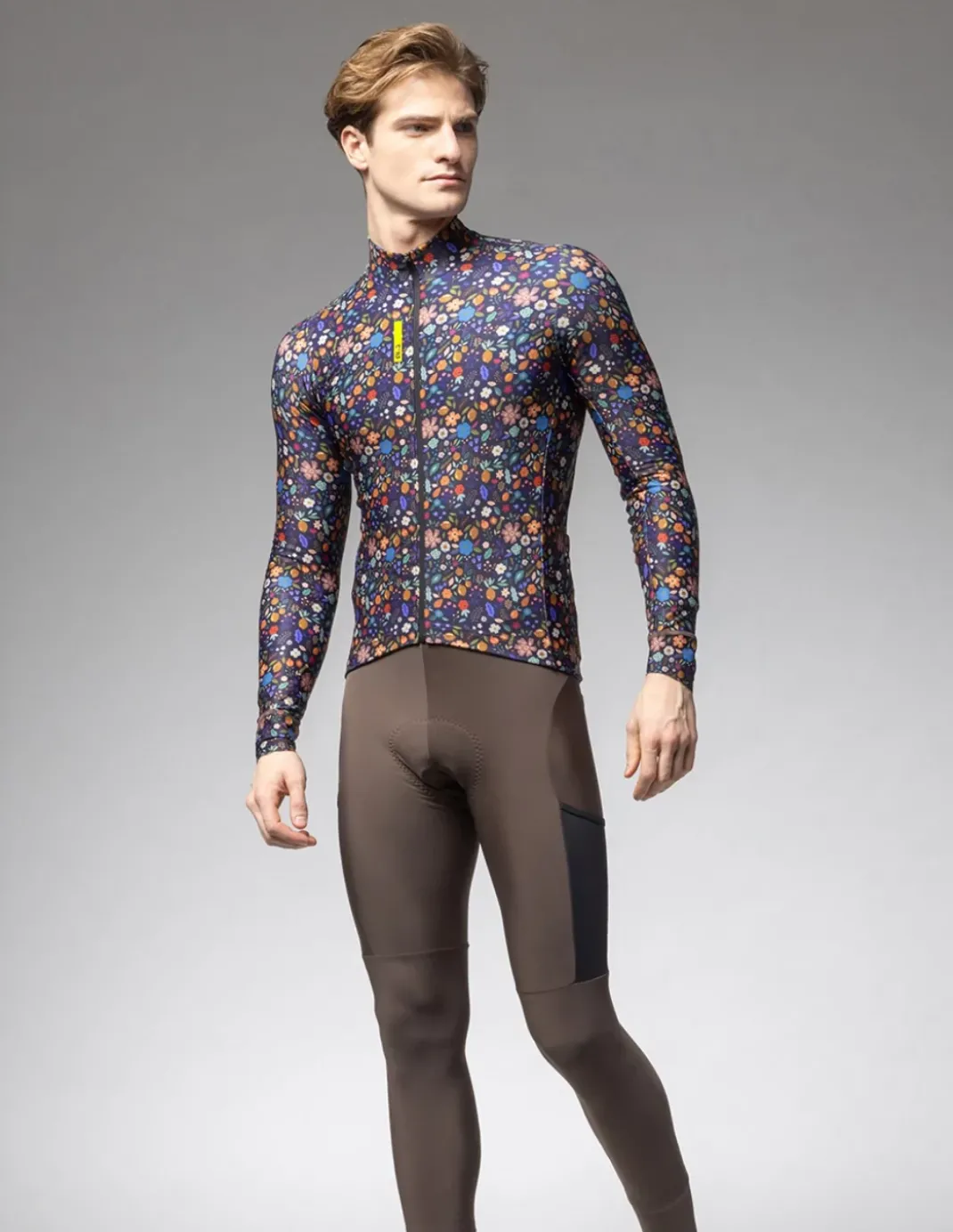 Bluza rowerowa męska Alé Cycling Solid Flowery
