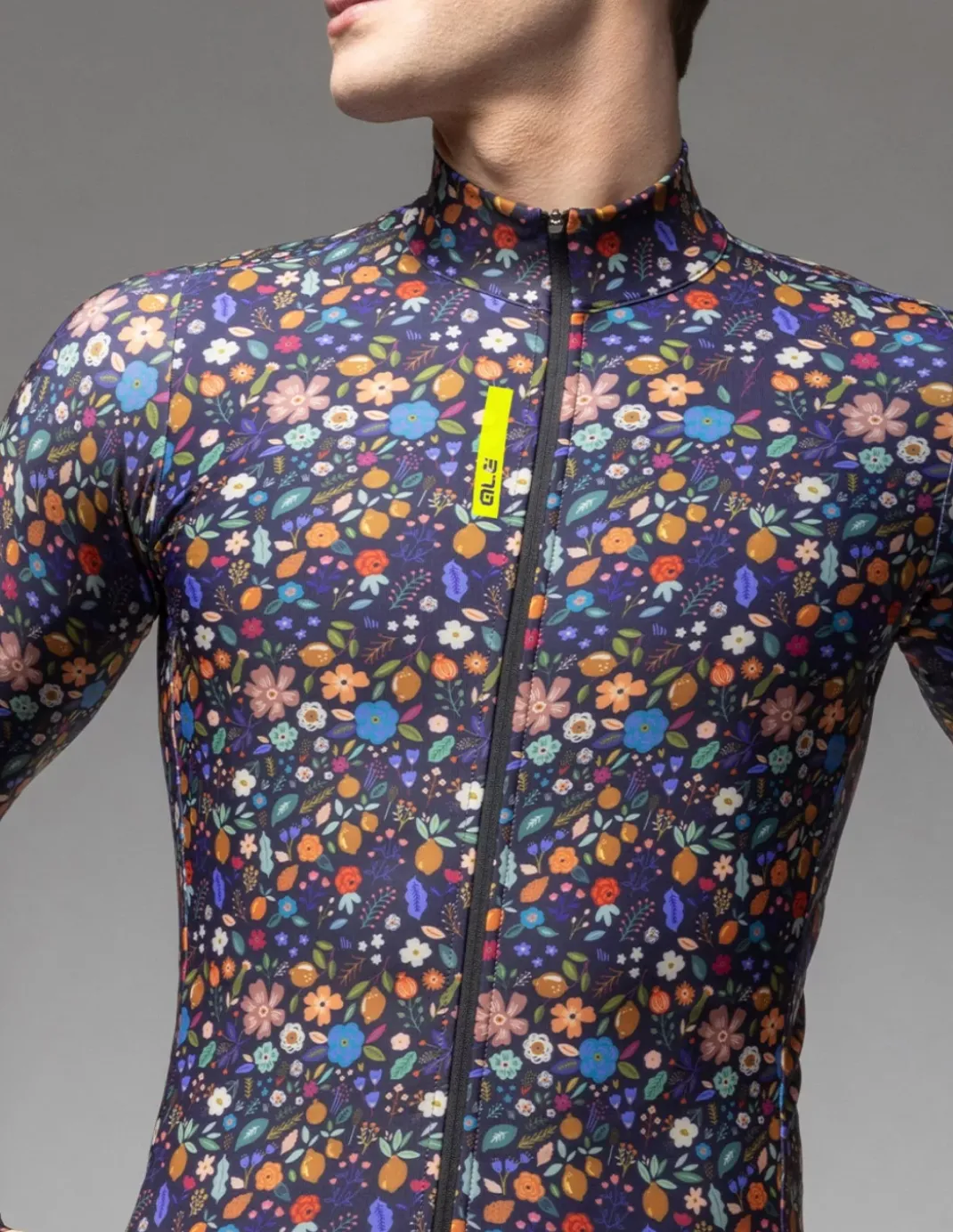 Bluza rowerowa męska Alé Cycling Solid Flowery