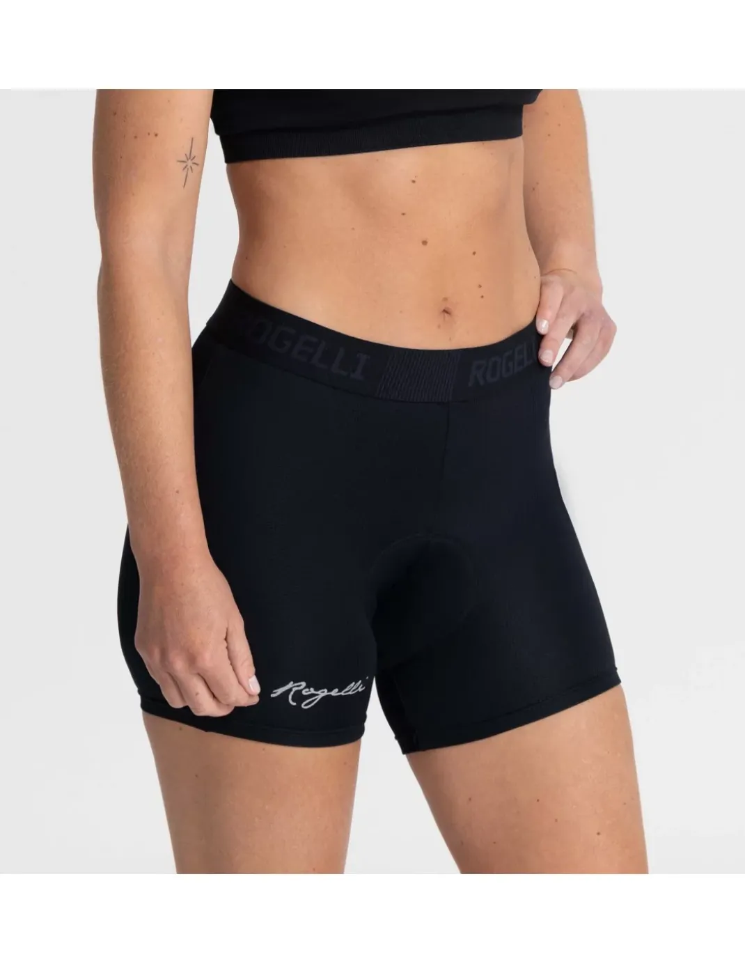 Bokserki rowerowe z wkładką damskie Rogelli Boxer