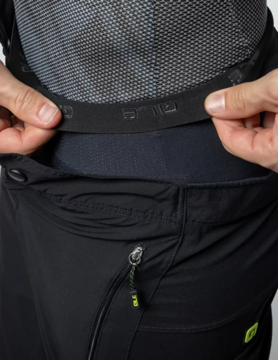 Bokserki rowerowe z wkładką męskie Alé Cycling Off Road Enduro Padded Liner