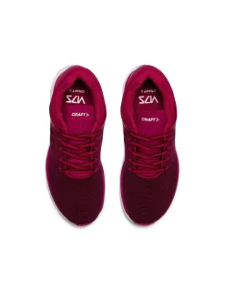 Buty do biegania damskie Craft V175 Fuseknit W, malinowe