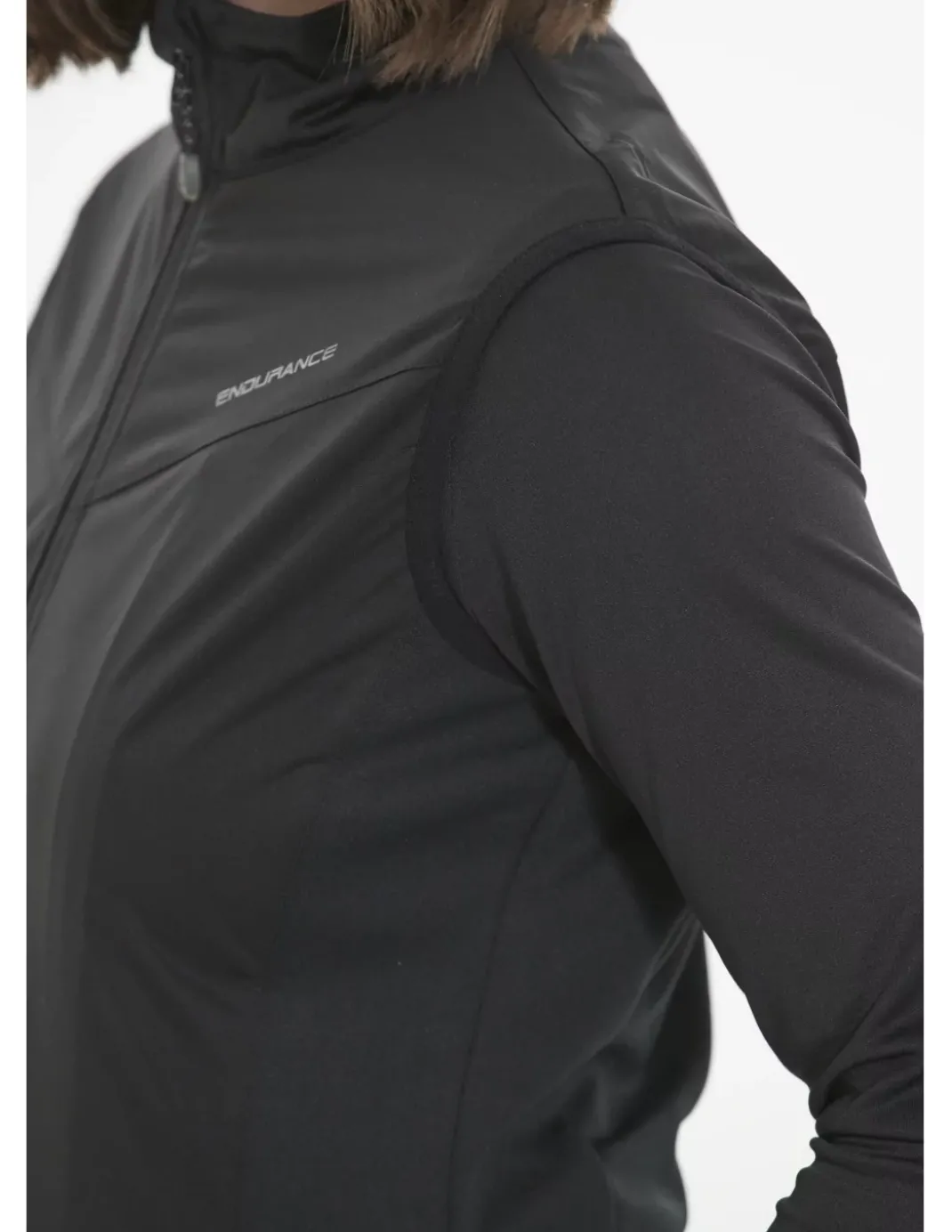 Kamizelka do biegania damska Endurance Cilta Windblock XCS