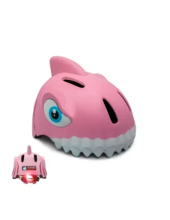 Kask rowerowy Crazy Safety 3D Shark LED