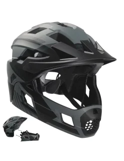 Kask Rowerowy Crazy Safety Fullface 2w1 MTB/BMX