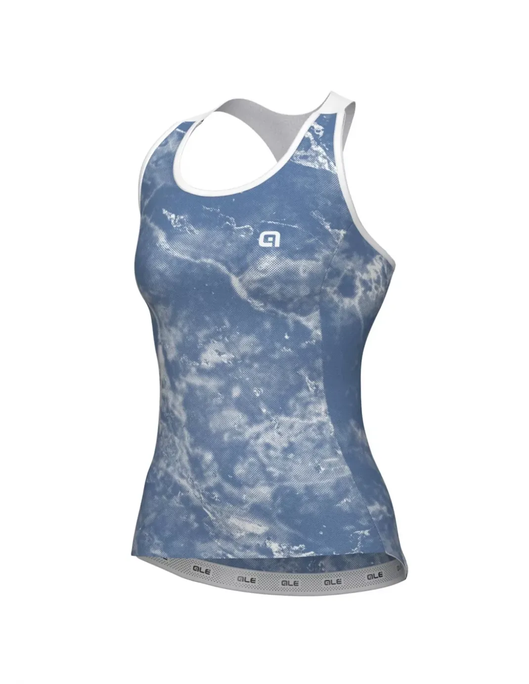 Koszulka rowerowa damska Alé Cycling Solid Marble Tank Top