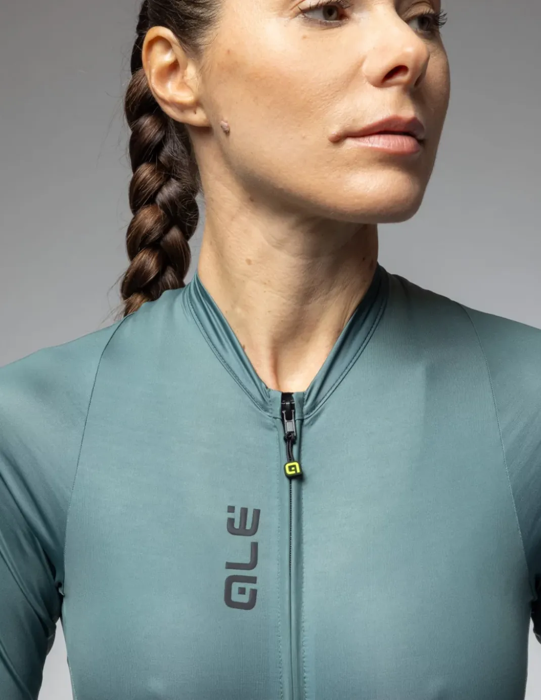 Koszulka rowerowa damska Alé Cycling Solid Color Block 2.0 LS
