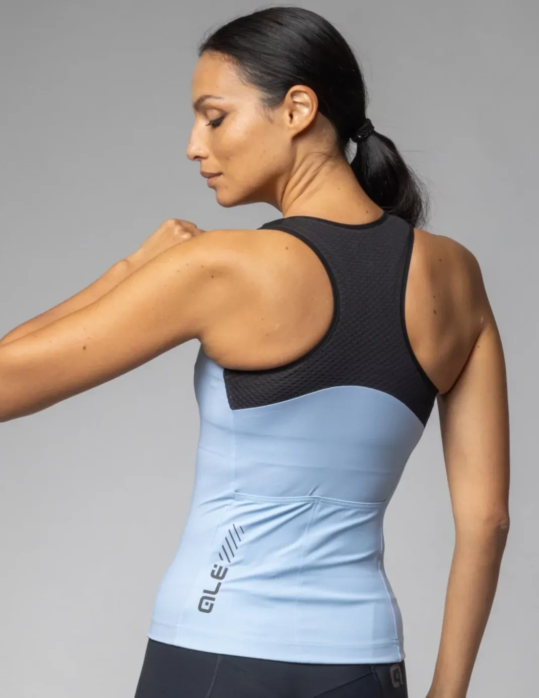 Koszulka rowerowa damska Alé Cycling Solid Color Block Tank Top