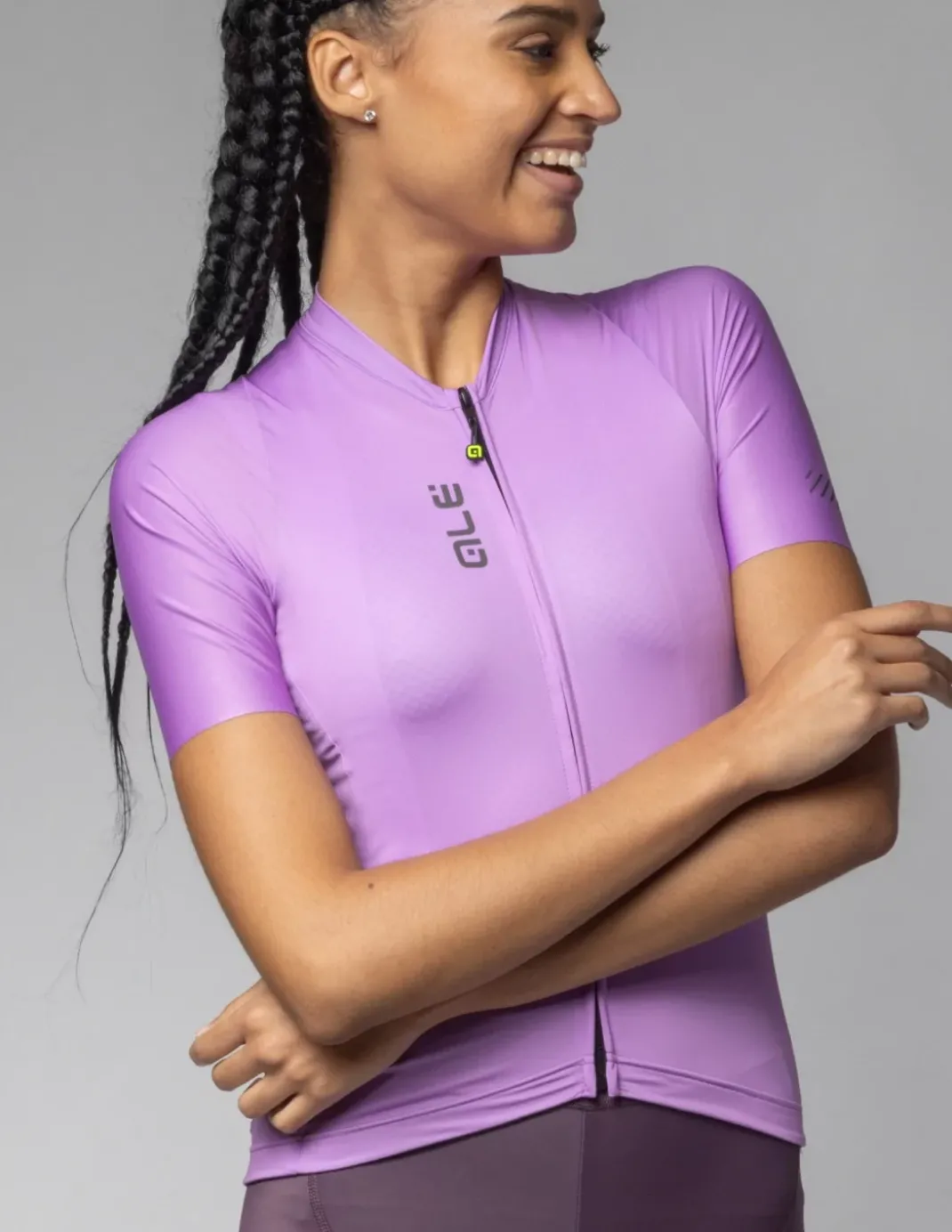 Koszulka rowerowa damska Alé Cycling Solid Color Block 2.0
