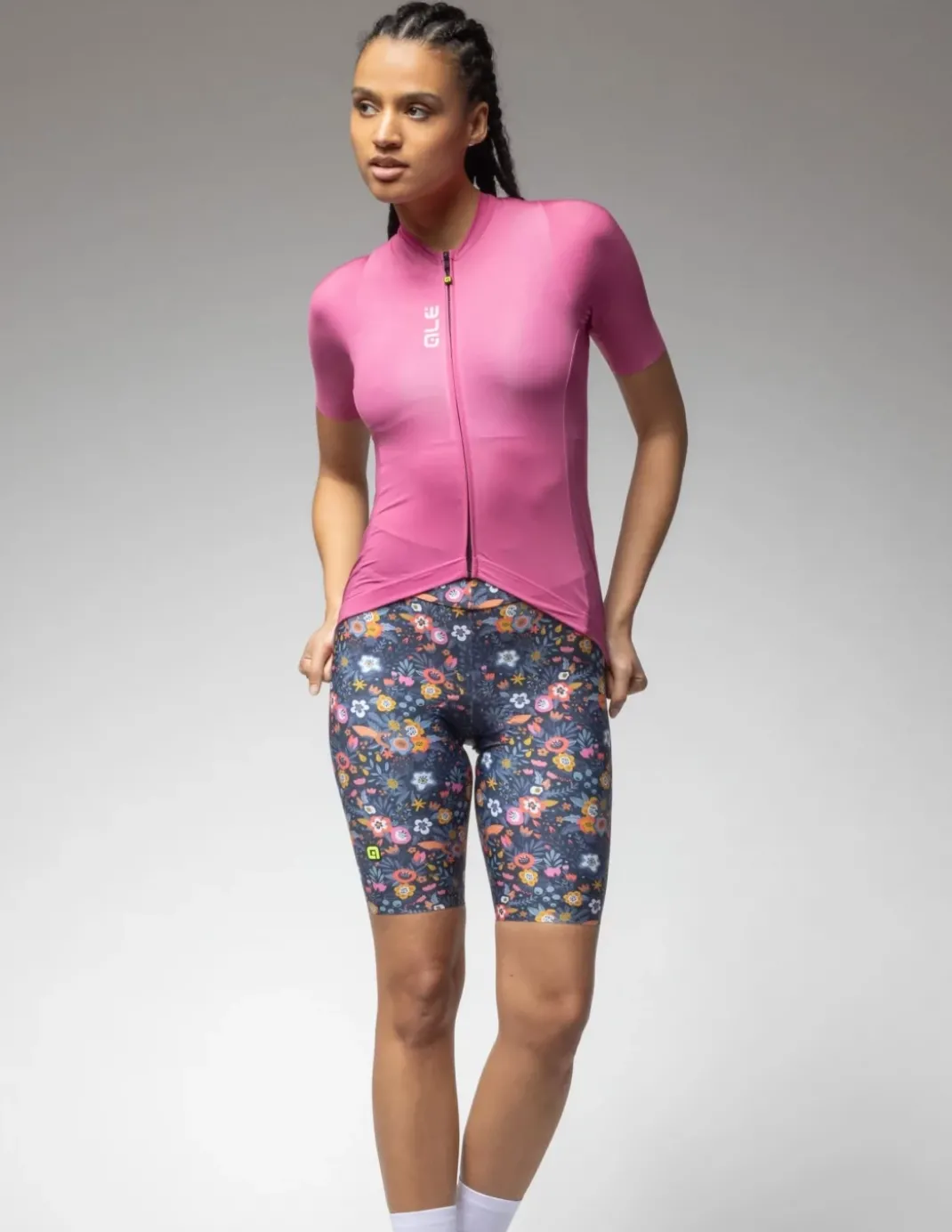 Koszulka rowerowa damska Alé Cycling Solid Color Block 2.0