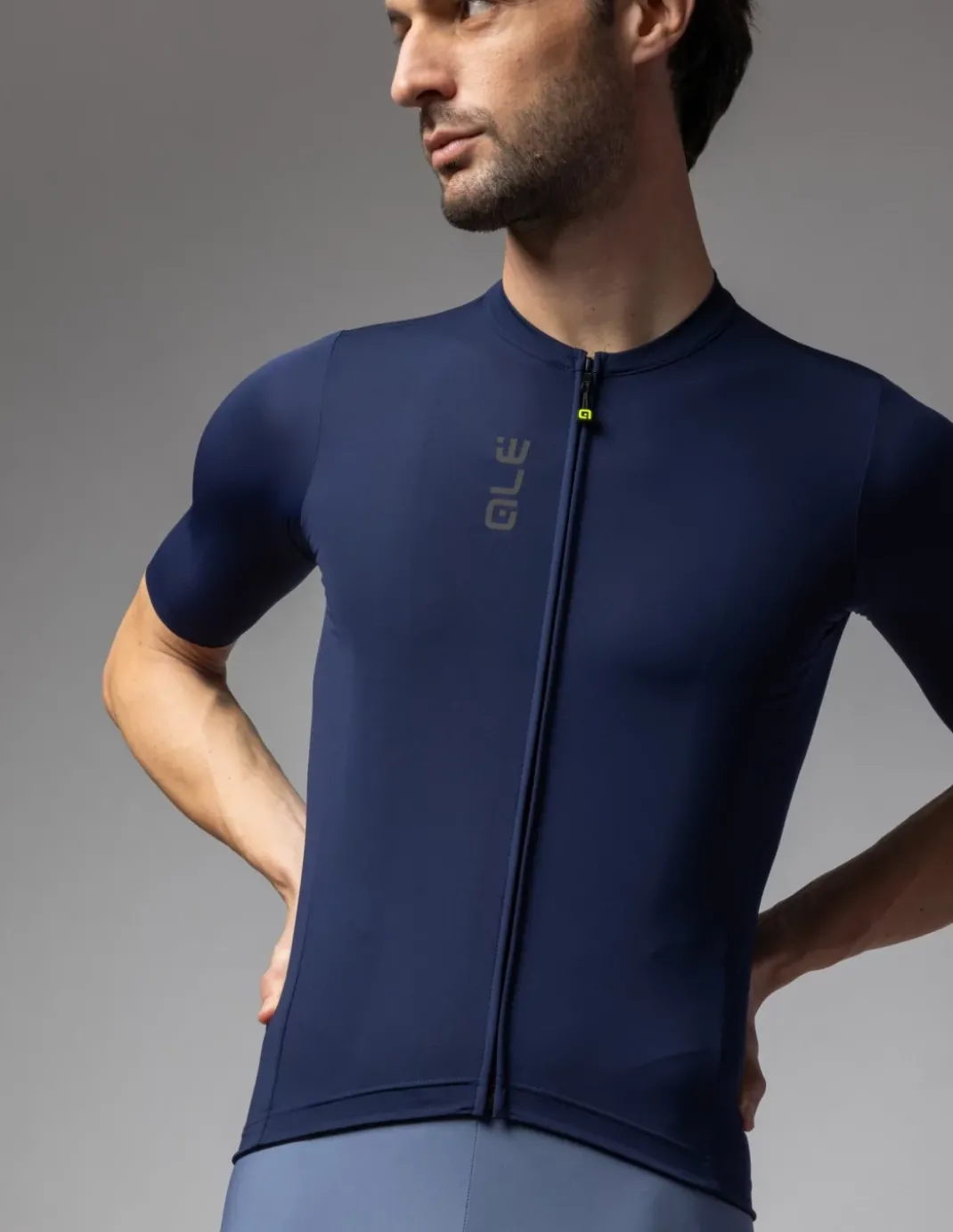 Koszulka rowerowa męska Alé Cycling Solid Color Block 2.0