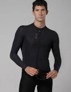 Koszulka rowerowa męska Alé Cycling Solid Color Block LS