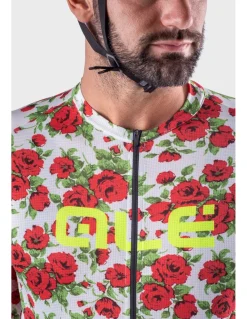 Koszulka rowerowa męska Alé Cycling PR-R Roses