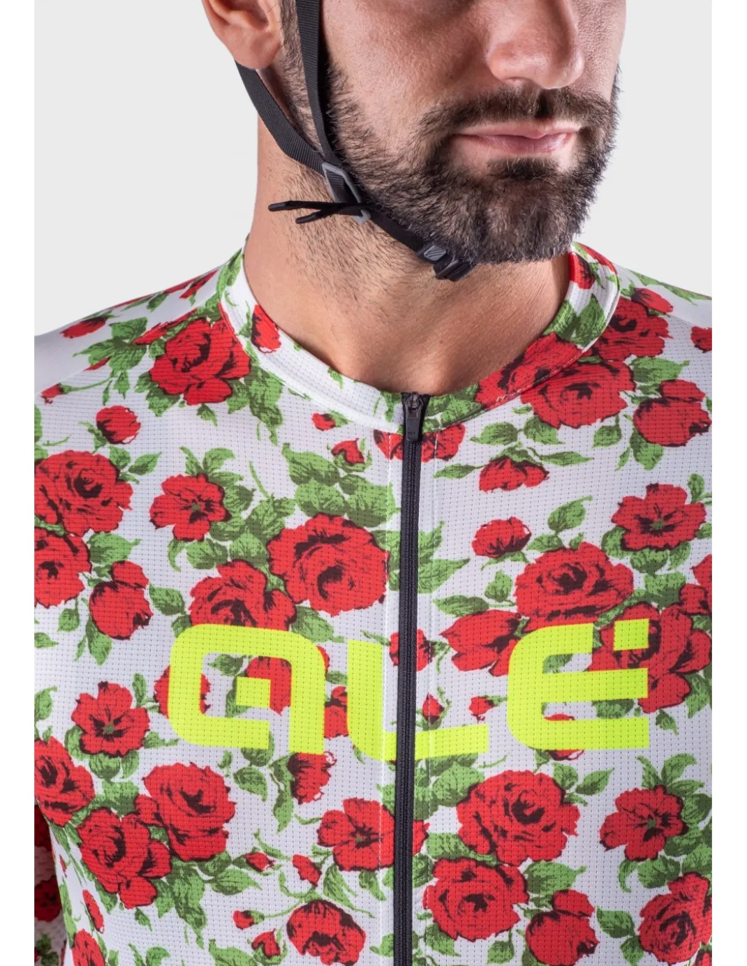 Koszulka rowerowa męska Alé Cycling PR-R Roses