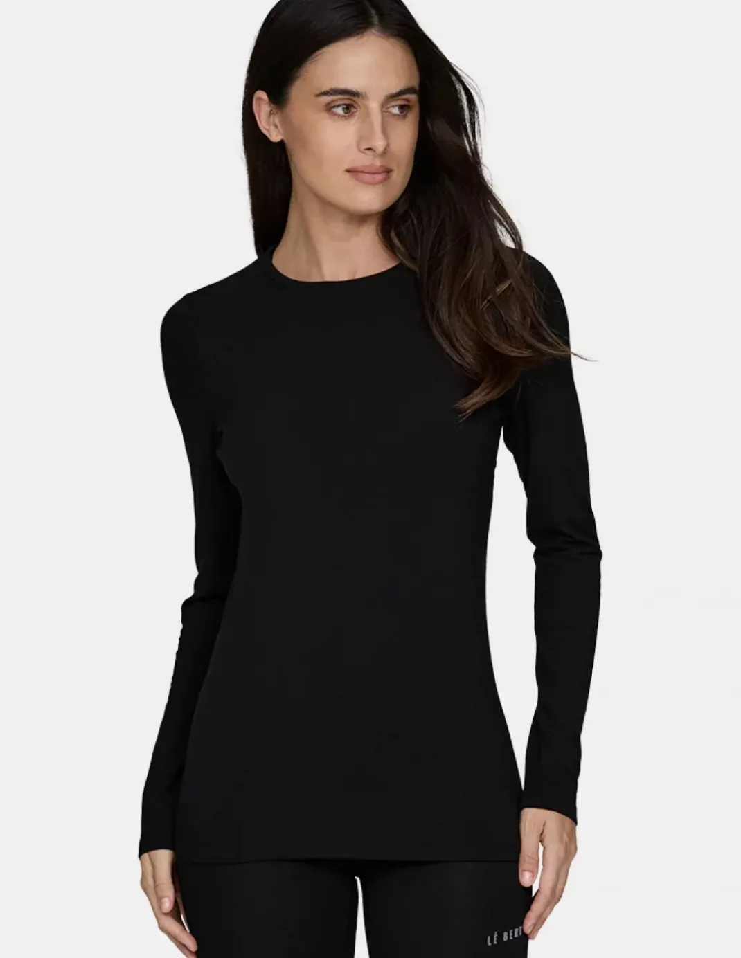 Koszulka termoaktywna damska Lé Bent Midweight Crew Merino
