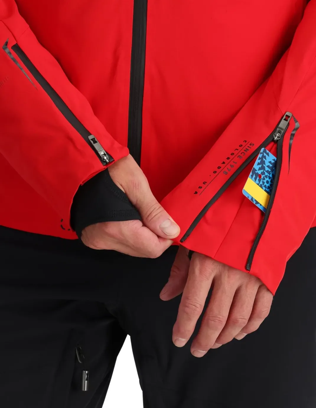Kurtka narciarska męska Spyder Monterosa