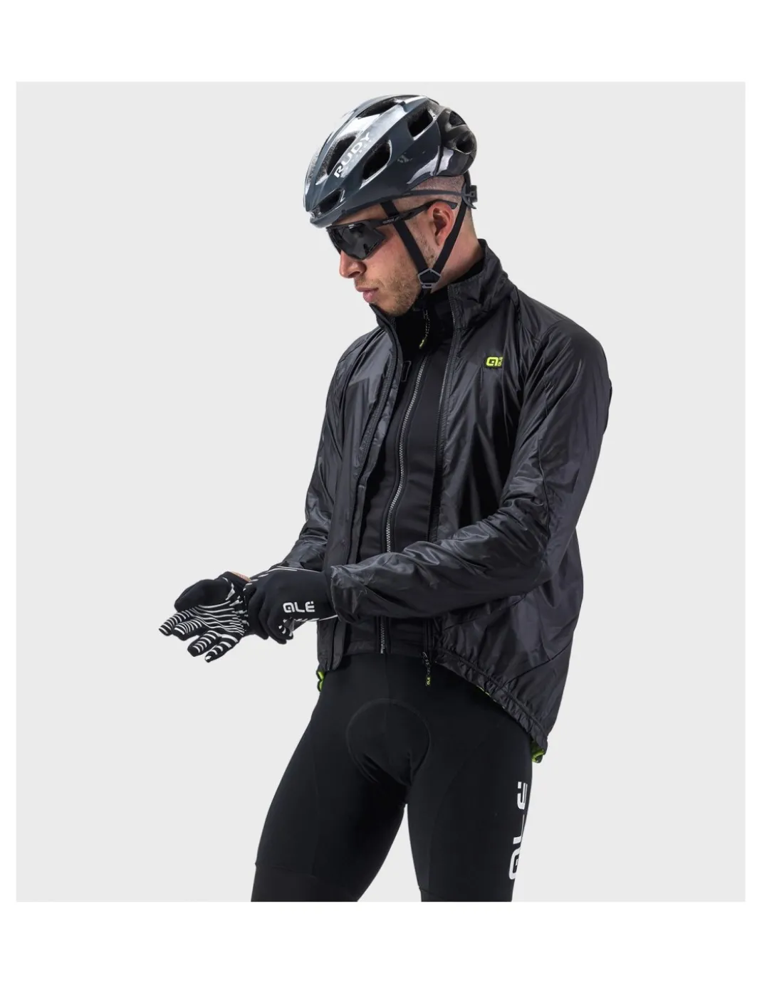 Kurtka rowerowa męska Alé Cycling Klimatik Guscio Light Pack