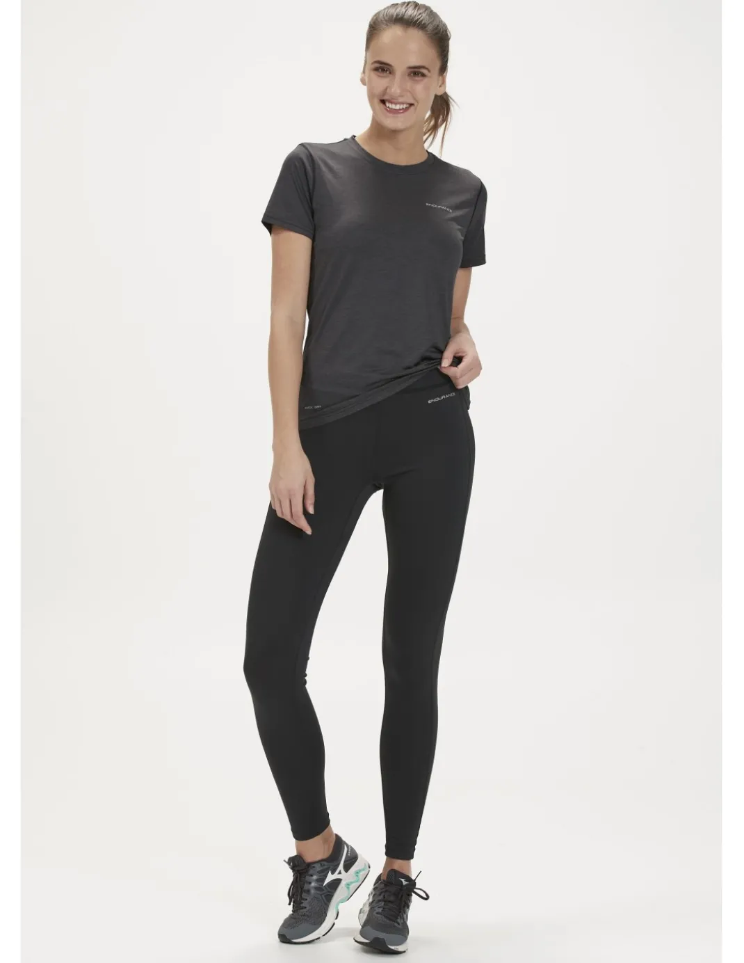 Legginsy do biegania damskie Endurance Zenta Long
