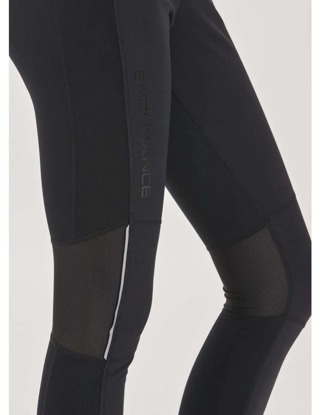 Legginsy do biegania damskie Endurance Mahana Windblock XQL
