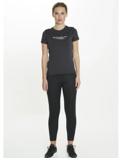 Legginsy do biegania damskie Endurance Zenta Windblock