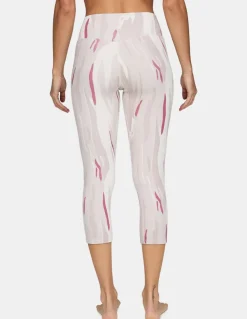 Legginsy termoaktywne 3/4 damskie Lé Bent Heavyweight Grid Fleece Merino