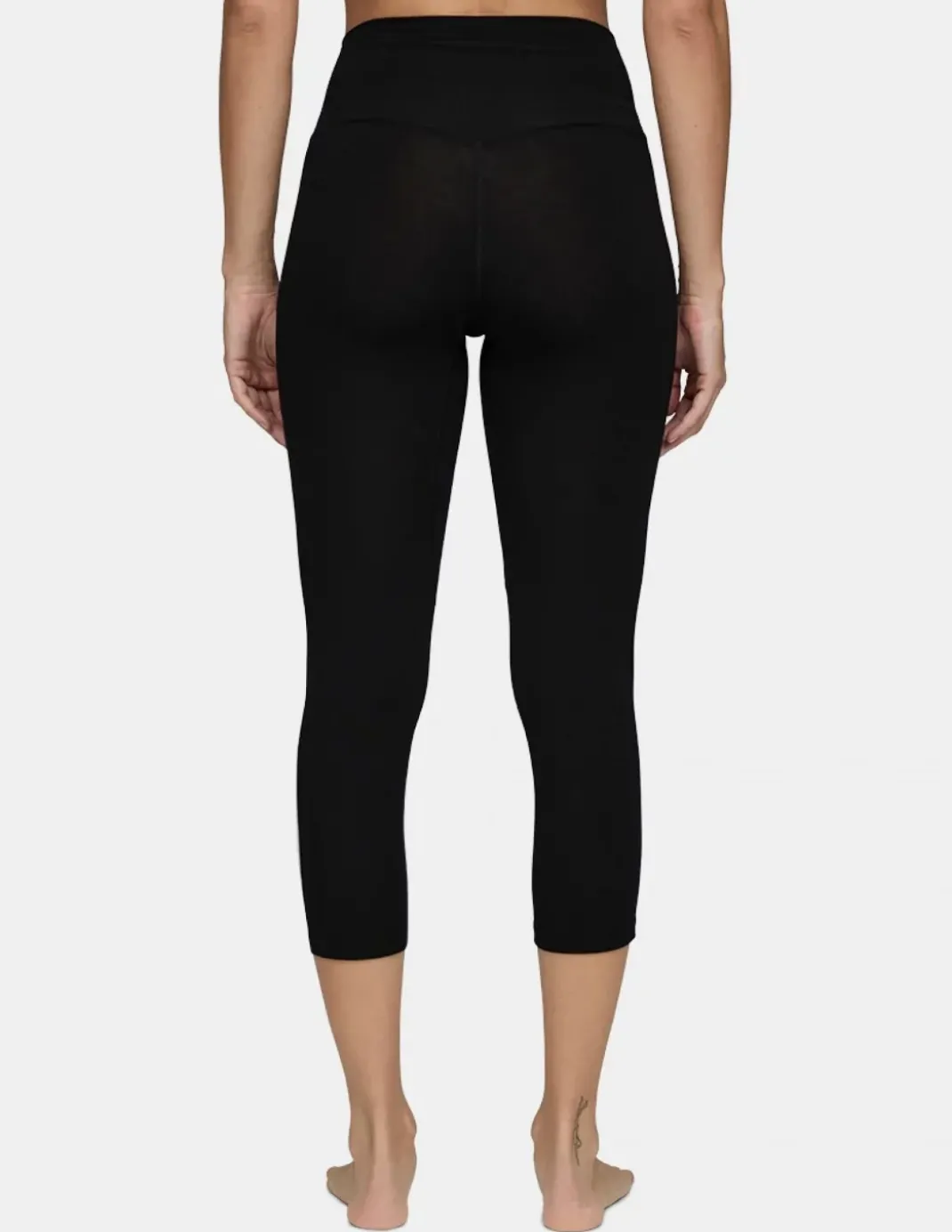 Legginsy termoaktywne 3/4 damskie Lé Bent Midweight Merino