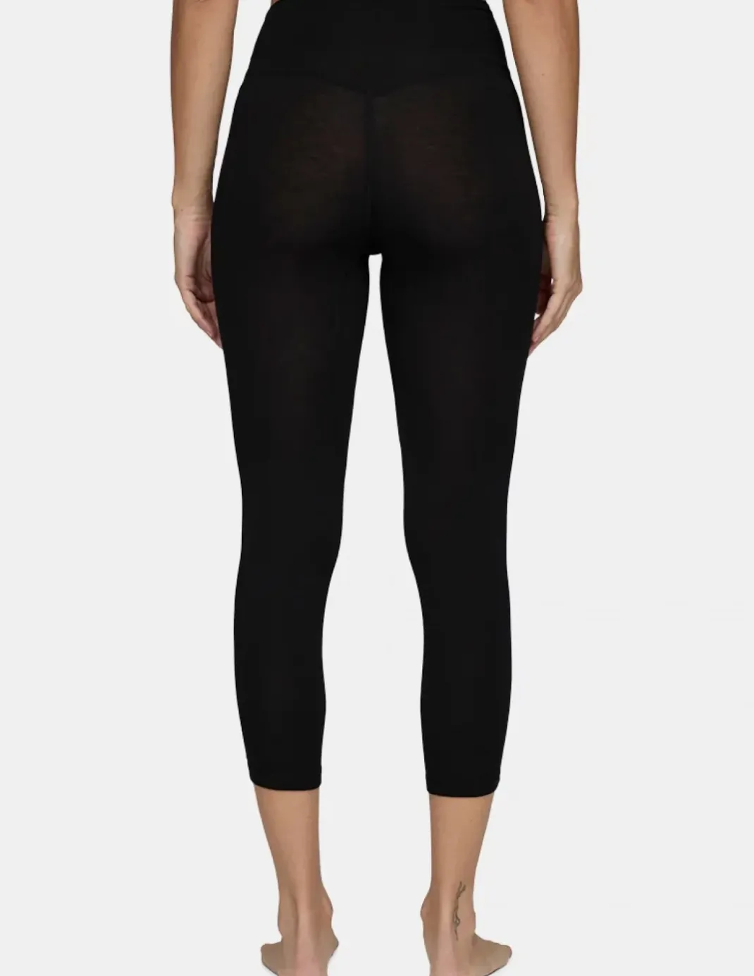 Legginsy termoaktywne 3/4 damskie Lé Bent Lightweight Merino
