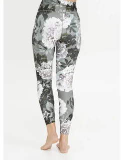 Legginsy treningowe damskie Athlecia France Print