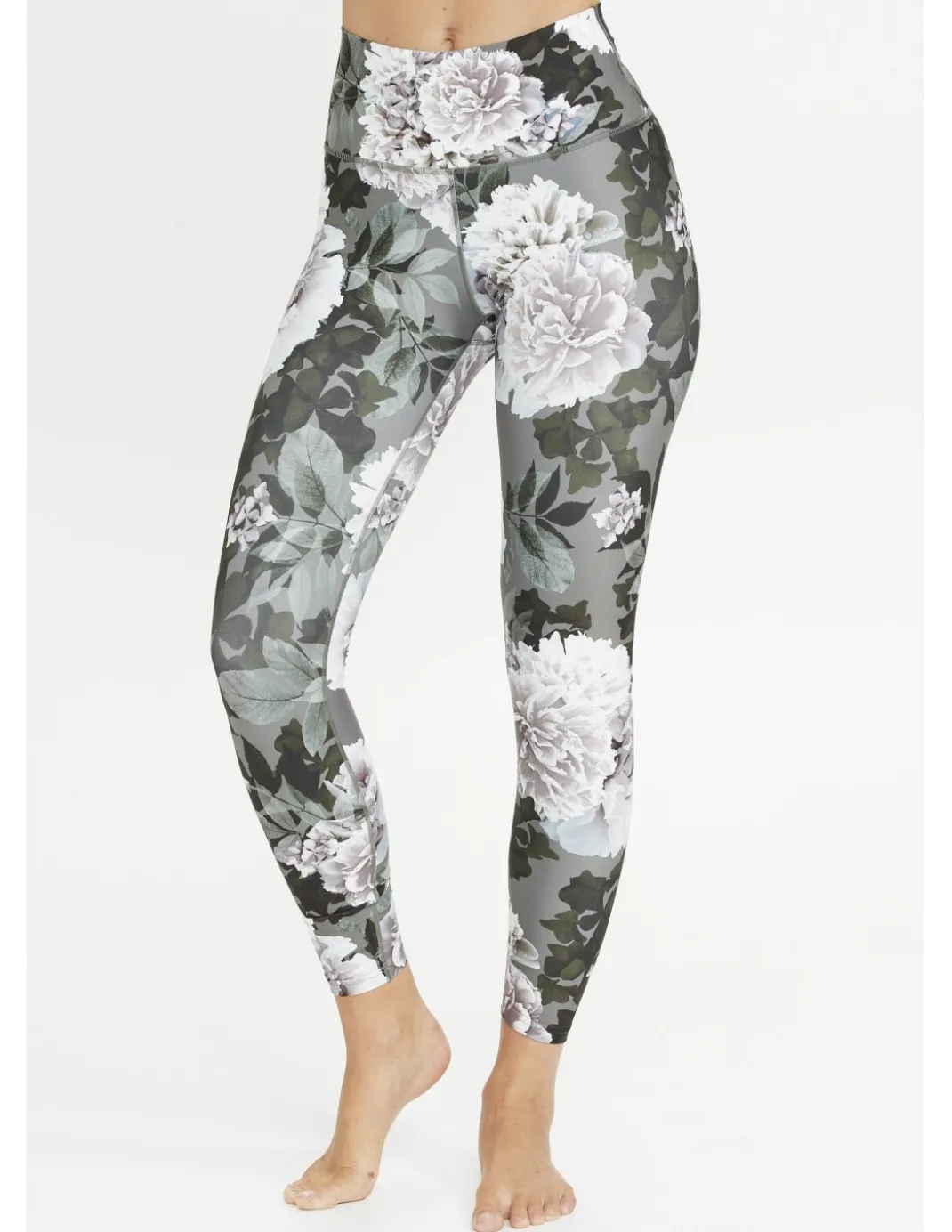 Legginsy treningowe damskie Athlecia France Print