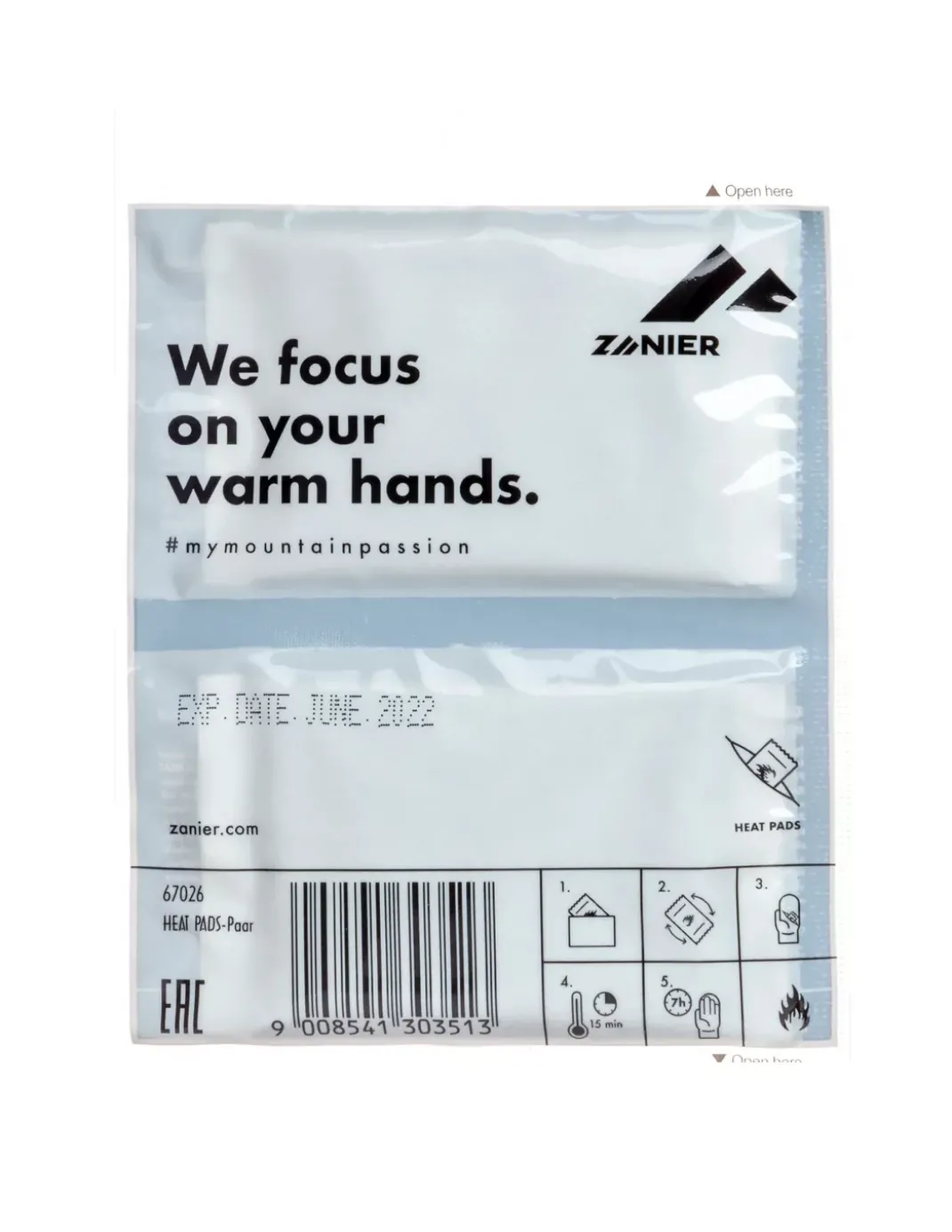 Ogrzewacze do rąk Zanier Heat Pads 7h - 40 par