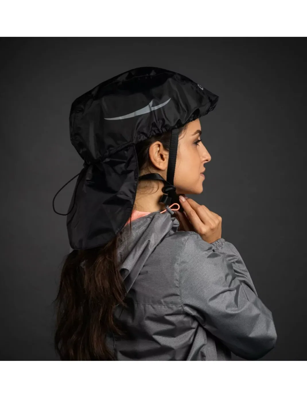 Pokrowiec przeciwdeszczowy na kask rowerowy Chiba