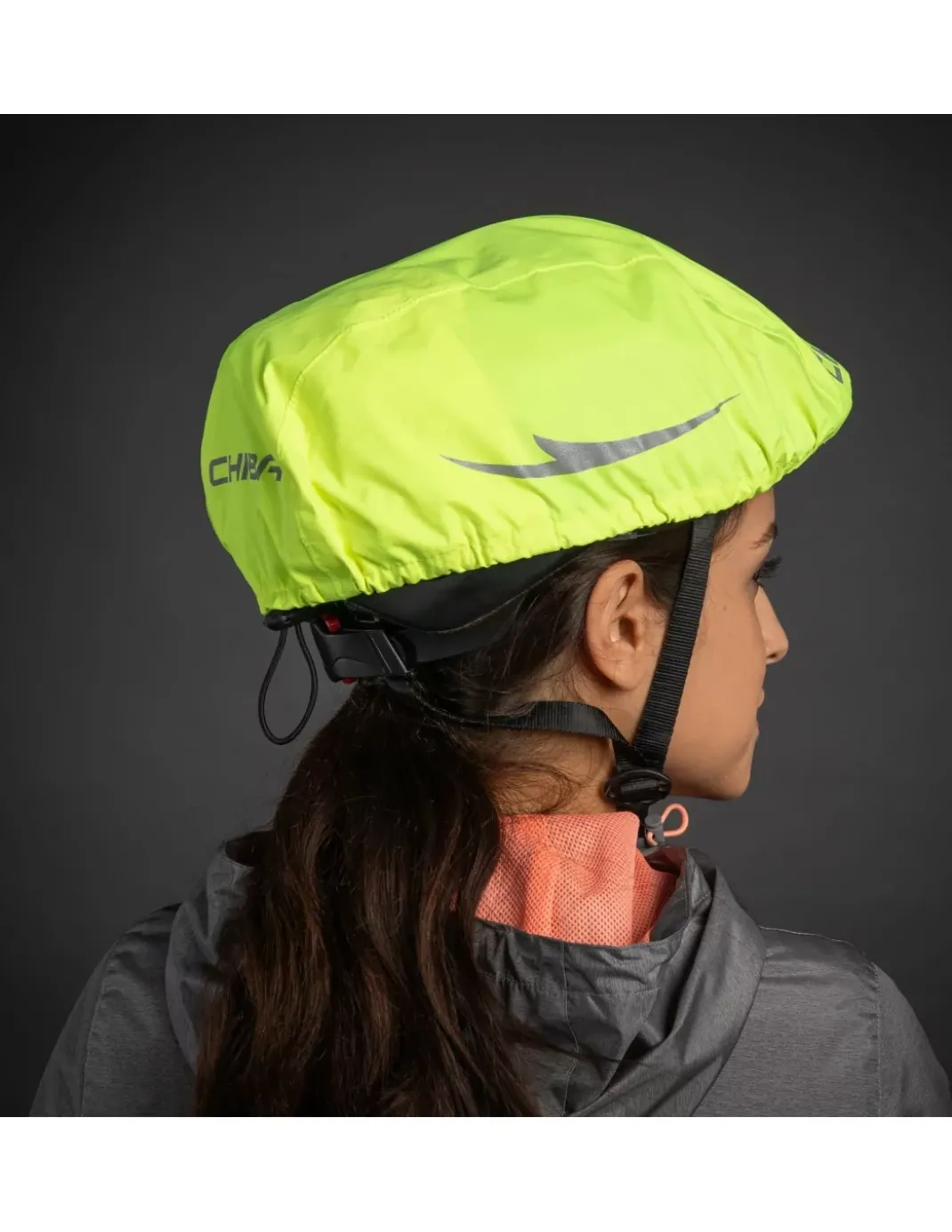 Pokrowiec przeciwdeszczowy na kask rowerowy Chiba