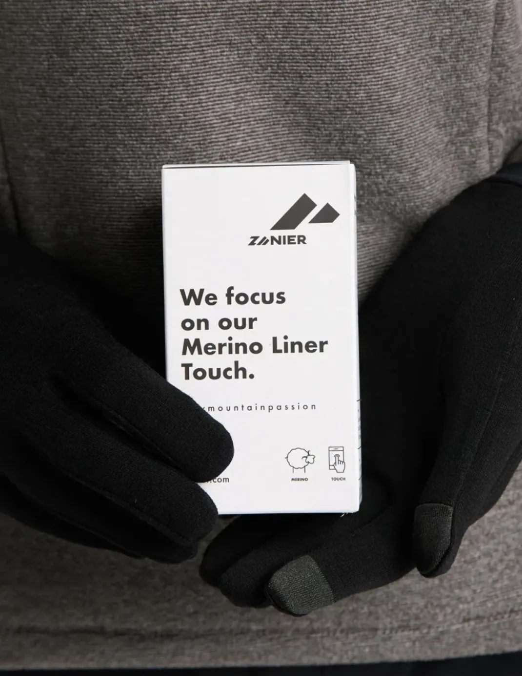Rękawiczki pięciopalczaste Zanier Merino Liner Touch