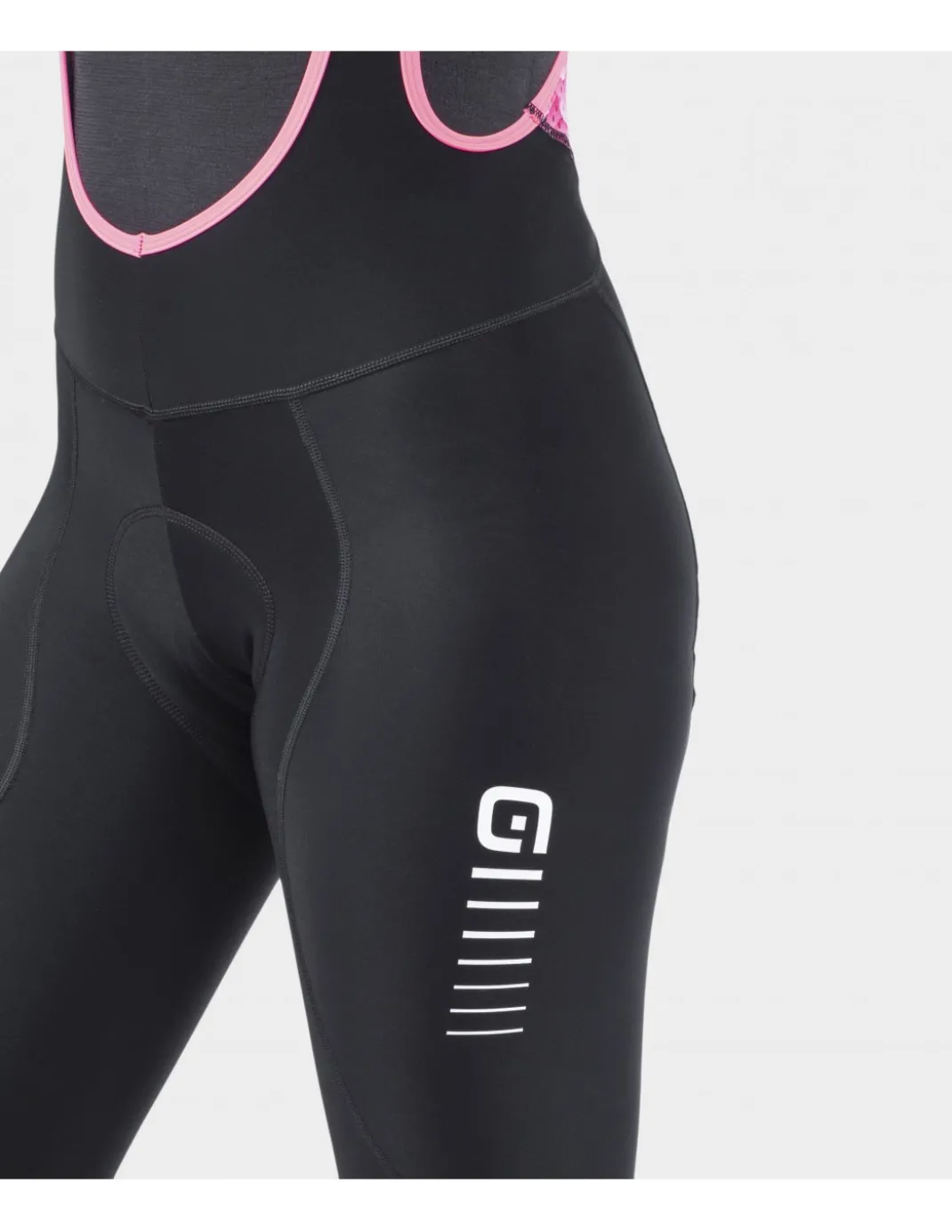 Spodnie rowerowe damskie Alé Cycling Solid Essential Bib